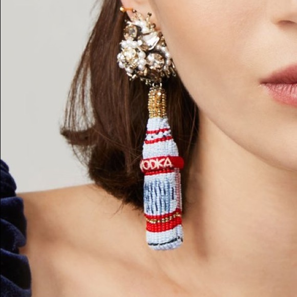 mignonne gavigan Jewelry - Mignonne Gavigan Vodka Earrings silver.